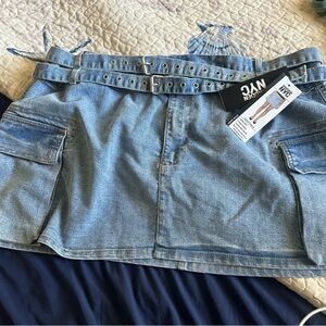 Denim Blue Women's Skirt